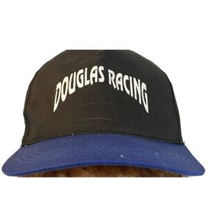 Vintage Rare NHRA Douglas Racing Baseball Cap Snapback Hat